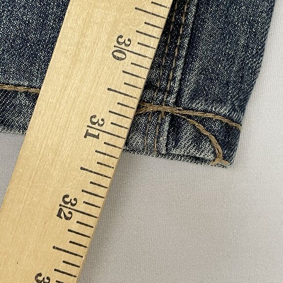 Sean John Relaxed Hamilton Med Wash Hi-Rise Jeans Men's 38X32 Blue Streetwear - Picture 14 of 16